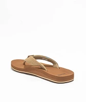 Sanuk Ziggy Switchfit Tan Sandals