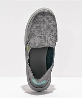 Sanuk x Surfrider Foundation Womens Sidewalk Surfer ST Grey Shoes