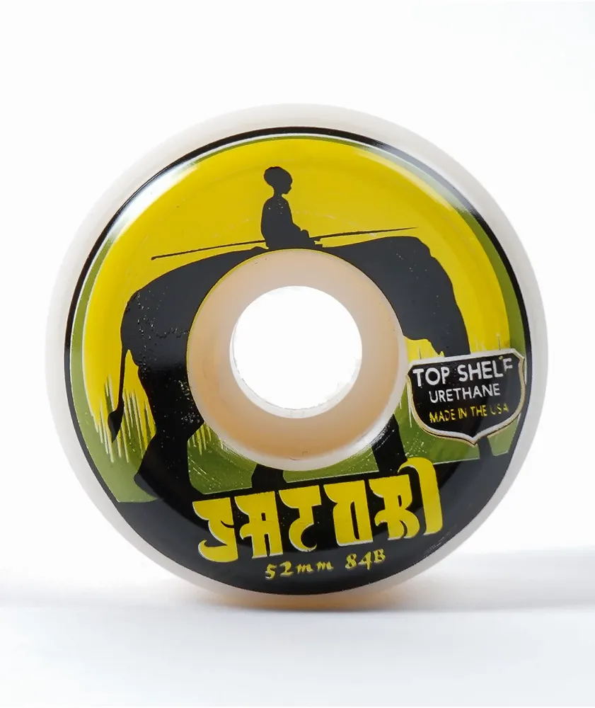 Satori Elephant Top Shelf 52mm 84b Skateboard Wheels