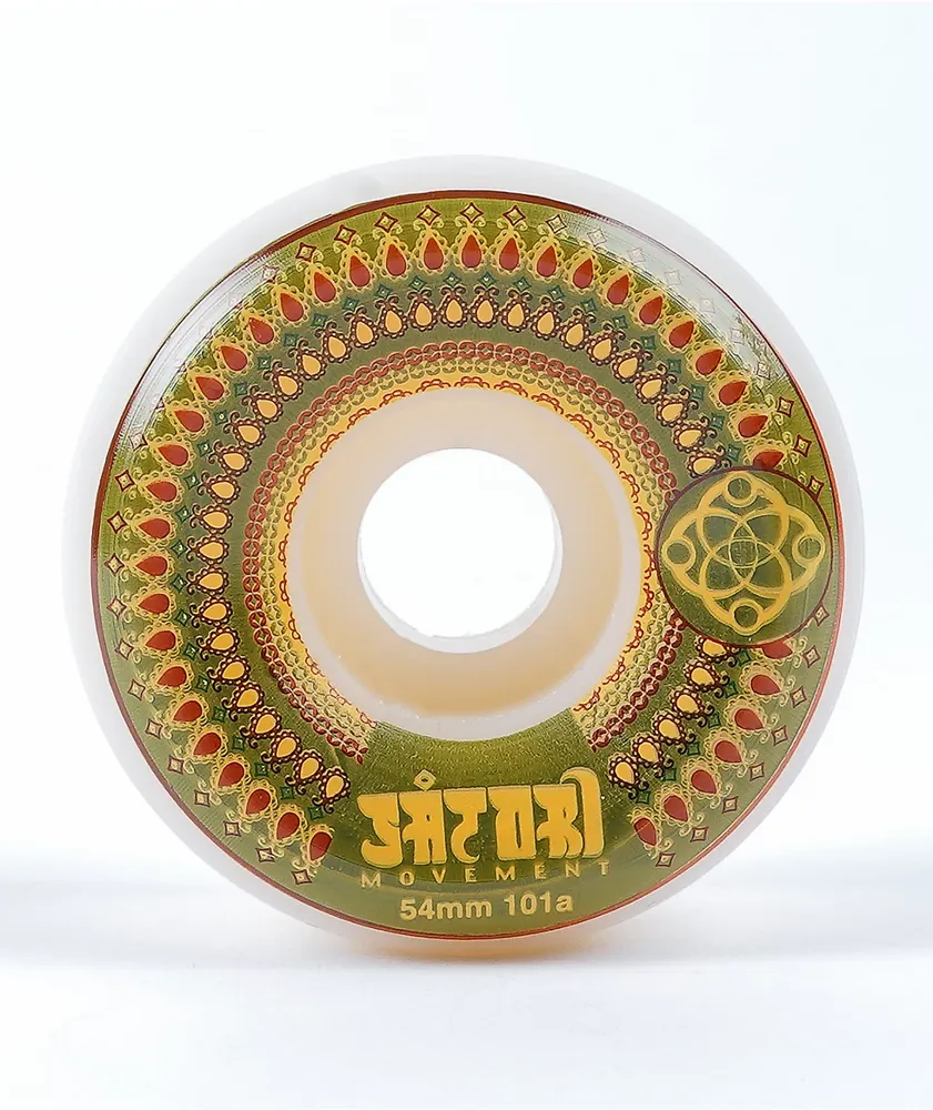 Satori Mandalic 54mm 101a Green Skateboard Wheels