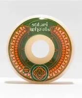 Satori Orniment 53mm 101a Green Conical Skateboard Wheels