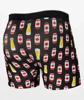 Saxx Canadian Lager Black Boxer Briefs