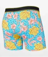 Saxx Hyper Damask Blue Boxer Briefs