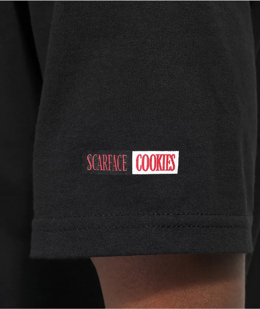 Scarface x Cookies Black T-Shirt