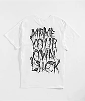 Schaf Make Your Own Luck White T-Shirt