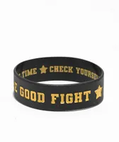 Schaf x Keep A Breast Black & Yellow Bracelet