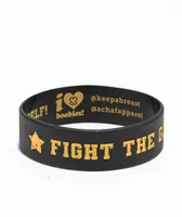 Schaf x Keep A Breast Black & Yellow Bracelet