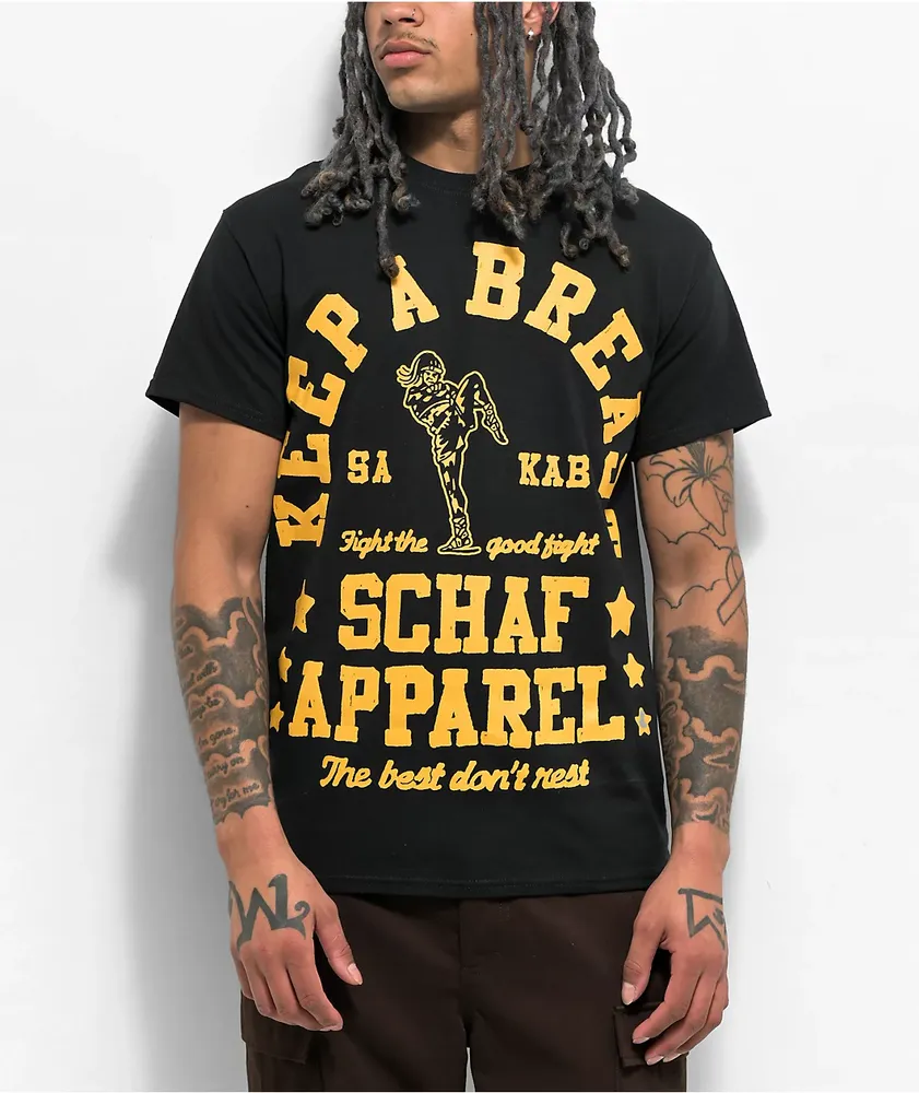 Schaf x Keep A Breast Foundation Don't Rest Black T-Shirt