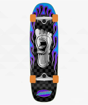 Screaming Lead Foot 8.4" Cruiser Skateboard Complete