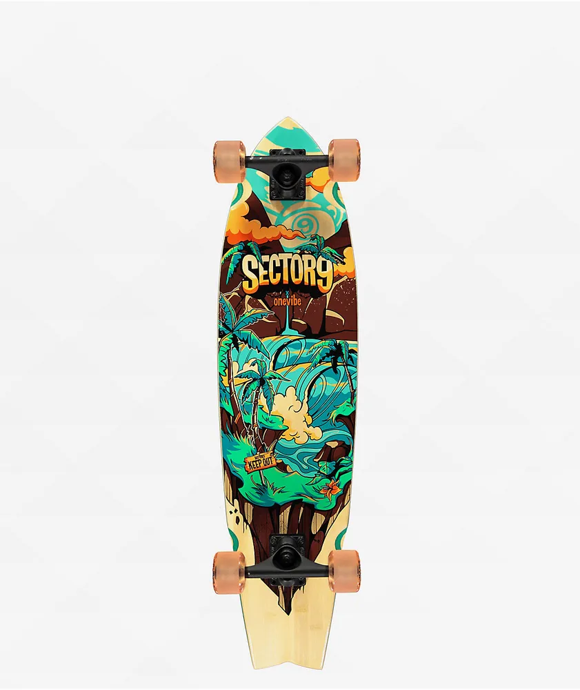 Sector 9 Cruiser Skateboard Bambino Shorebreak 26.5