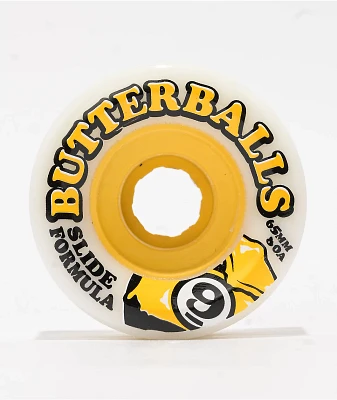 Sector Nine Butterballs 65mm 80a White Cruiser Wheels