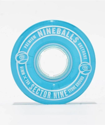 Sector Nine Nineballs 61mm 78a Blue Cruiser Wheels