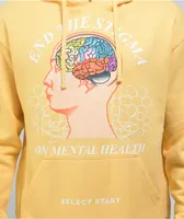 Select Start Mental Health Gold Hoodie