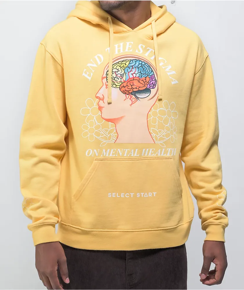 Select Start Mental Health Gold Hoodie