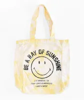 Select Start Smiley Ray Of Sunshine Yellow Tote Bag