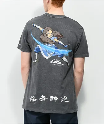 Select Start x Avatar: The Last Airbender Katara Black Dye T-Shirt