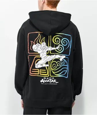 Select Start x Avatar: The Last Airbender Momo Black Hoodie