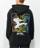 Select Start x Avatar: The Last Airbender Momo Black Hoodie