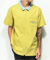 Select Start x Keith Haring Map Yellow Short Sleeve Work Shirt