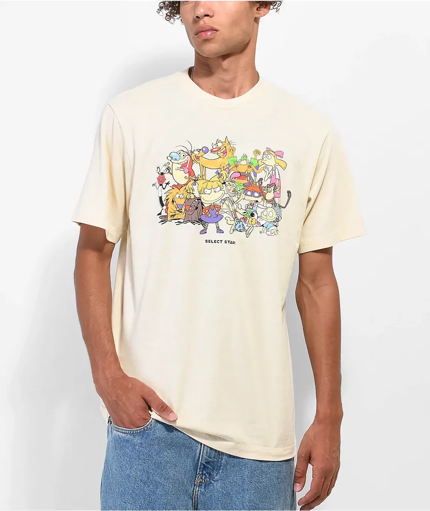 Select Start x Nickelodeon Group Shot Natural T-Shirt