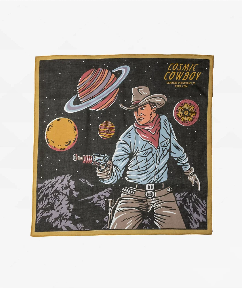 Sendero Cosmic Cowboy Bandana