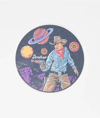 Sendero Cosmic Cowboy Sticker