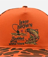 Sendero Leroy Brown Orange Camo Snapback Hat