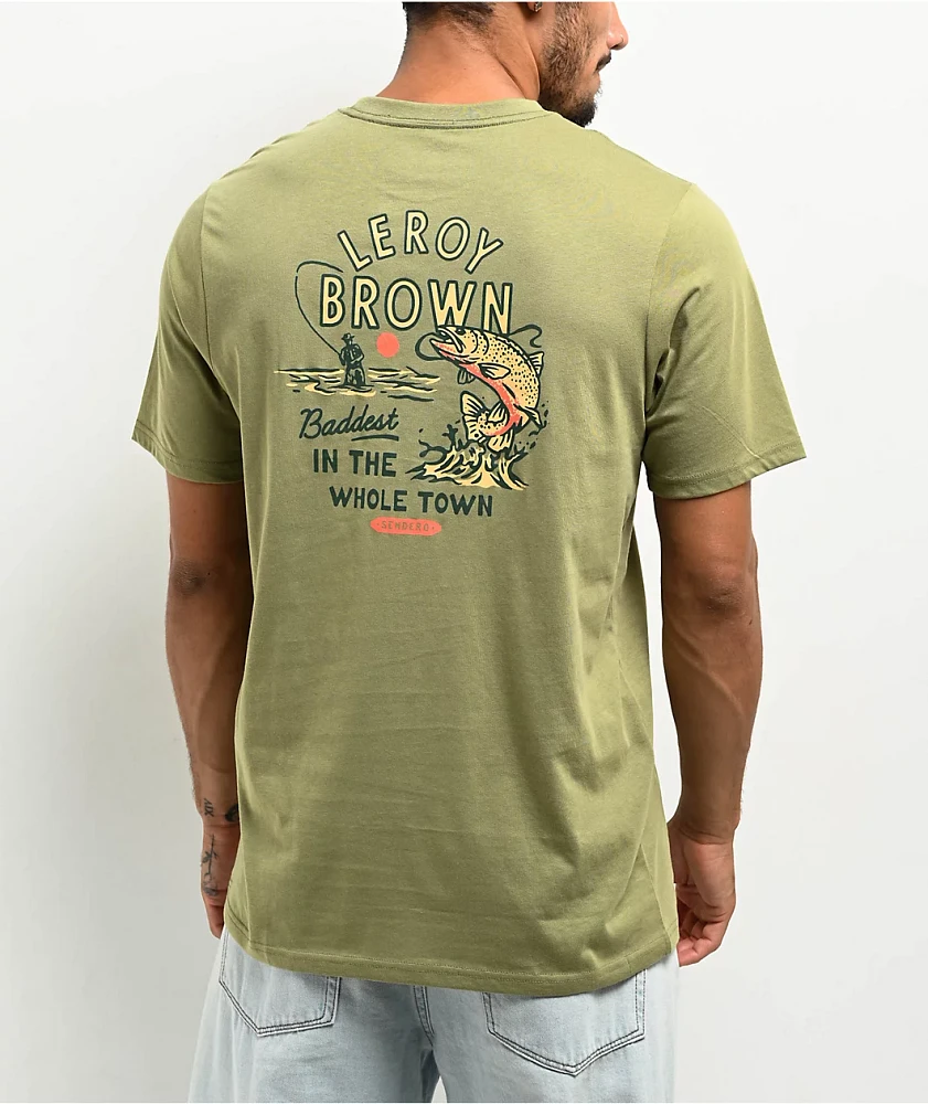 Sendero Leroy Brown Sage T-Shirt