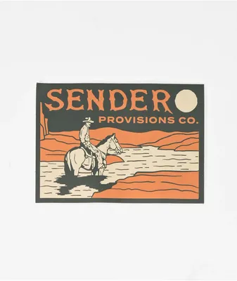 Sendero Lone Rider Sticker