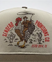 Sendero Official Western Tan Snapback Hat