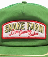 Sendero Snake Farm Green Trucker Hat