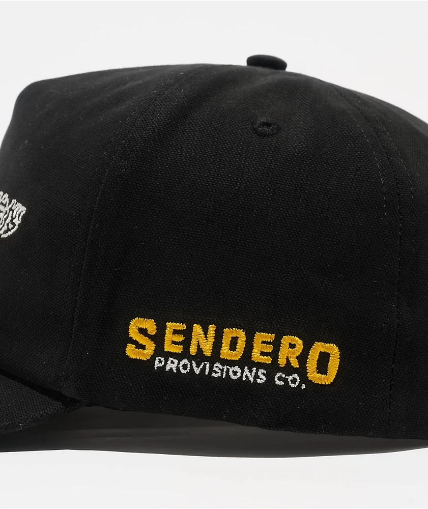 Sendero Tip Your Black Snapback Hat