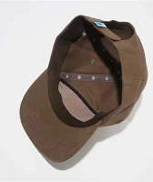 Sendero Wild Wild Horses Brown Snapback Hat