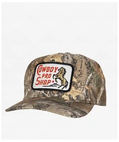 Sendero x Realtree Edge Cowboy Pro Shop Snapback Hat