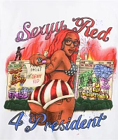 Sexyy Red For President White T-Shirt