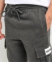 Shaka Wear Charcoal Fleece Cargo Sweatpants