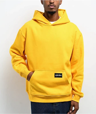 Shaka Wear Essential Super Heavyweight Pale Yellow Hoodie