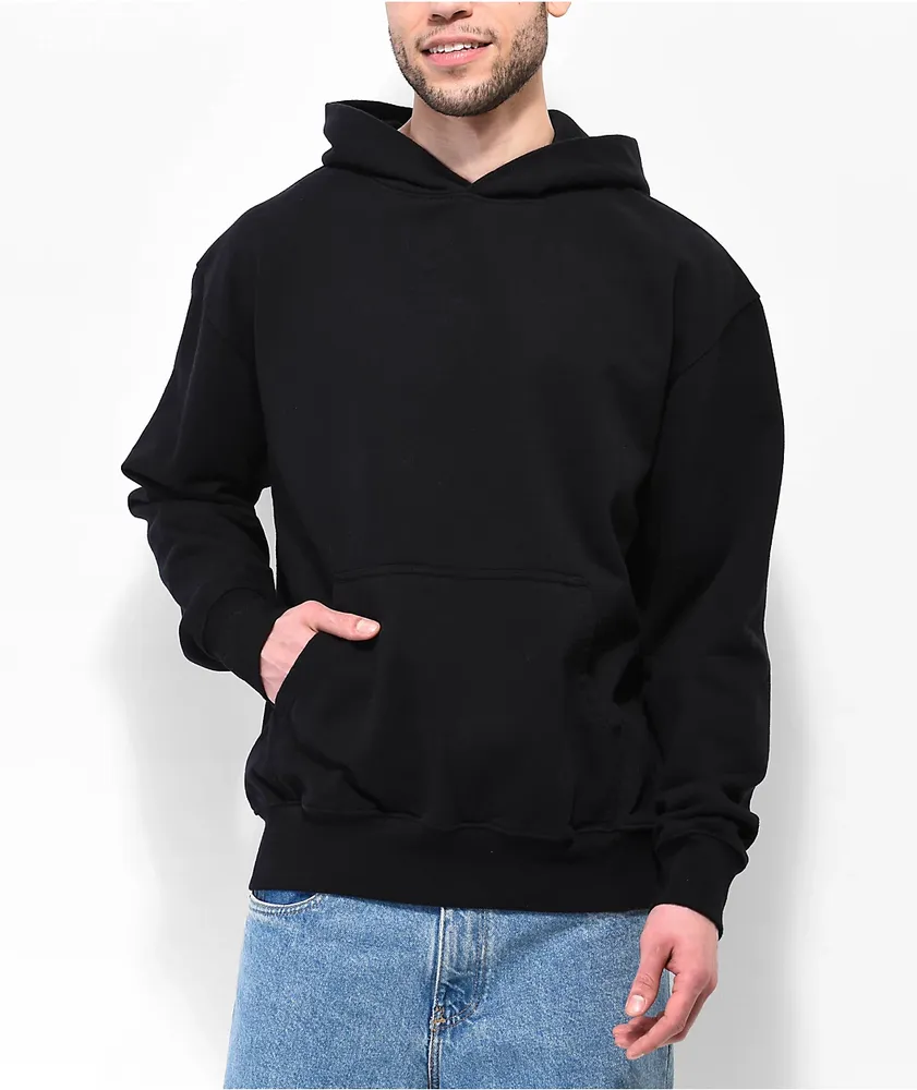 BKE Double Drawcord Hooded Sweatshirt - Women's Sweatshirts in Black