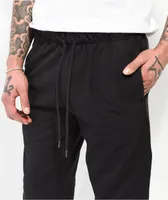 Shaka Wear Garment Dye Black Heavyweight Sweatpants