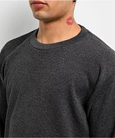 Shaka Wear Grey Heavyweight Thermal Long Sleeve T-Shirt