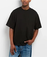Shaka Wear Max Heavyweight Black Crop T-Shirt
