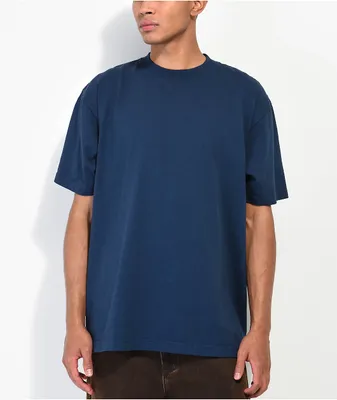 Shaka Wear Max Heavyweight Garment Dye Navy T-Shirt