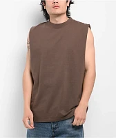 Shaka Wear Max Heavyweight Mocha Tank Top