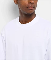 Shaka Wear Max Heavyweight White Crop T-Shirt