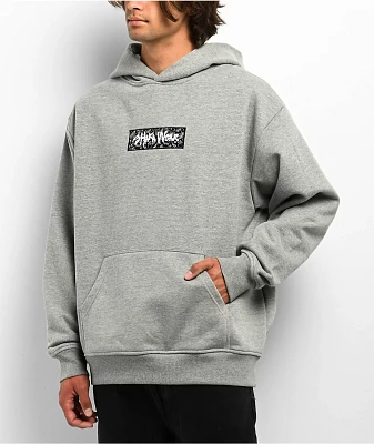 Shaka Wear Paisley Grey & Black Hoodie
