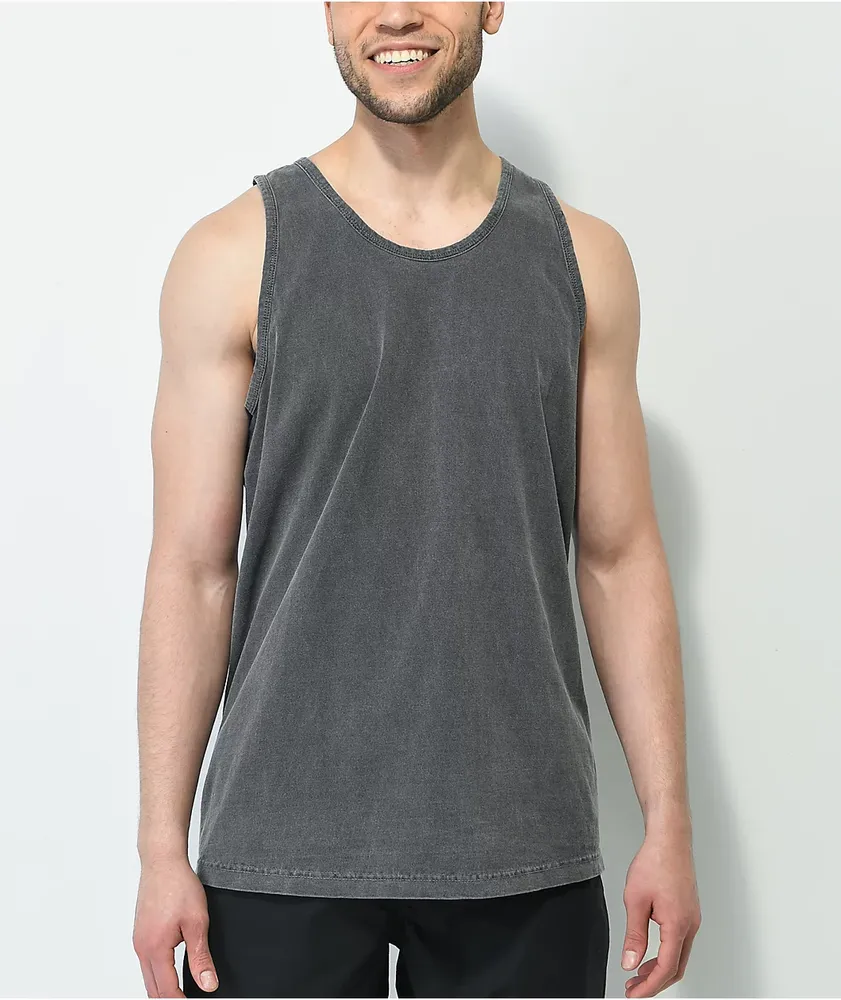 Shaka Wear Shadow Grey Heavyweight Tank Top