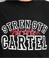 Shaka Wear x Strength Cartel Max Heavyweight Black T-Shirt