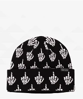 Sheisty Aloha Black Beanie