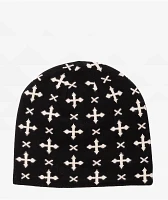 Sheisty Cross Reversible Skull Cap Beanie