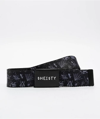 Sheisty Infestation Black Web Belt